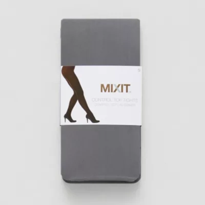 Mixit Womens Opaque Medium Support Plus Tights