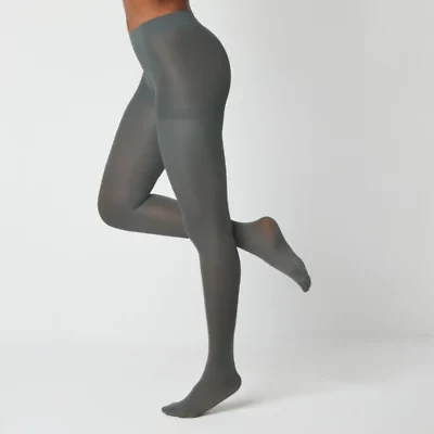 Mixit Womens Opaque Medium Support Plus Tights