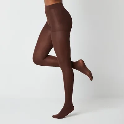 Mixit Womens Opaque Medium Support Plus Tights