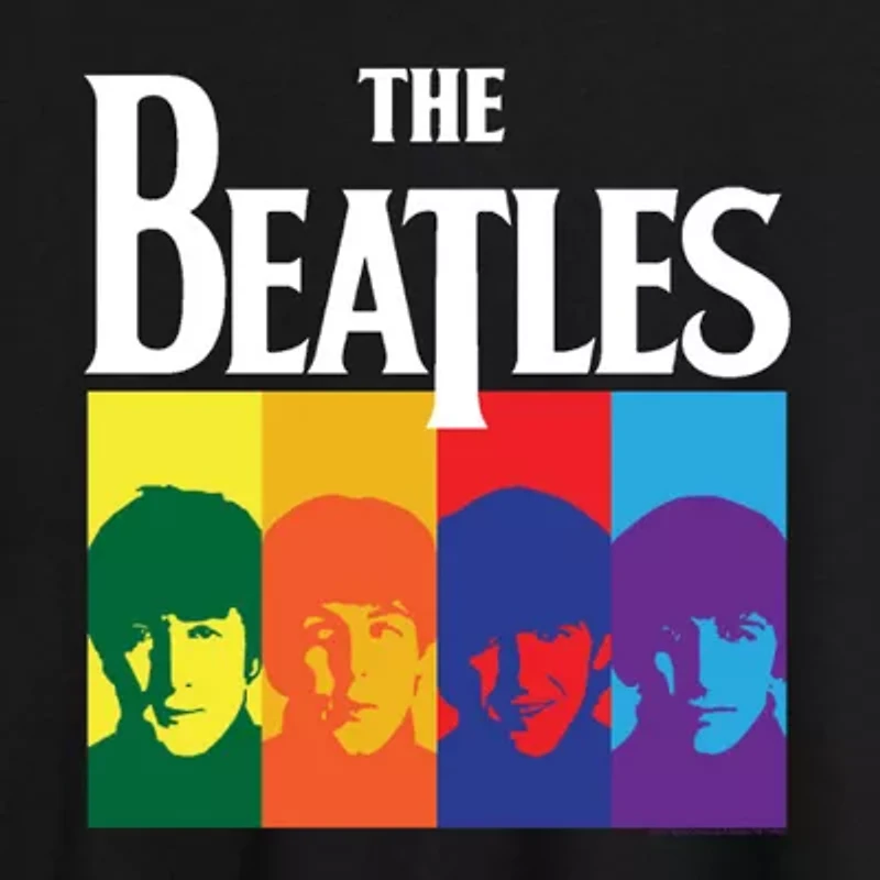 The Beatles Tee Womens Juniors Crew Neck Short Sleeve Regular Fit Graphic T-Shirt