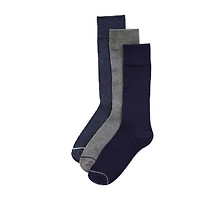 Stafford Super Soft Lux Mens 3 Pair Crew Socks