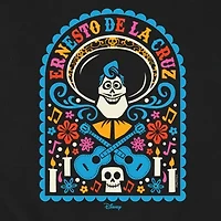 Mens Long Sleeve Coco Graphic T-Shirt