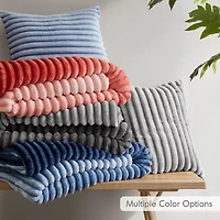 510 Design Avril Fluffy Ribbed Plush Midweight Comforter Set