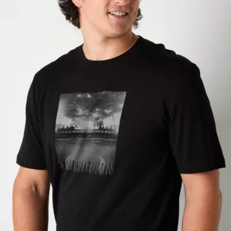 Xersion Mens Crew Neck Short Sleeve Active Big and Tall T-Shirt