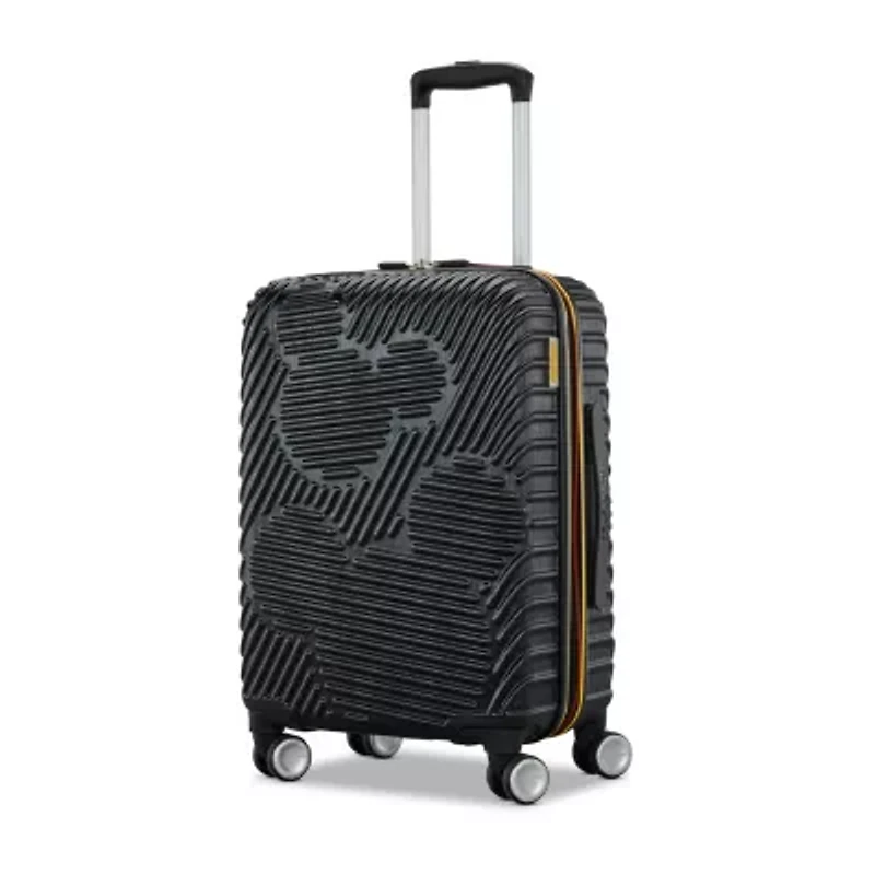 American Tourister Disney Molded Mickey Mouse 20 Inch Hardside Expandable Carry-On Spinner Luggage