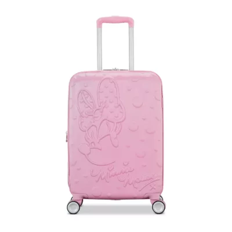 American Tourister Disney Molded Minnie Mouse 20 Inch Hardside Expandable Luggage