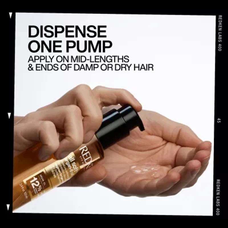 Redken All Soft Argan-6 Hair Oil 3.4 oz.