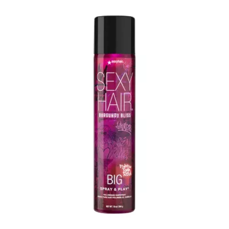 Sexy Hair Spray & Play Limited Edition-Burgundy Bliss Hair Spray 10 oz.