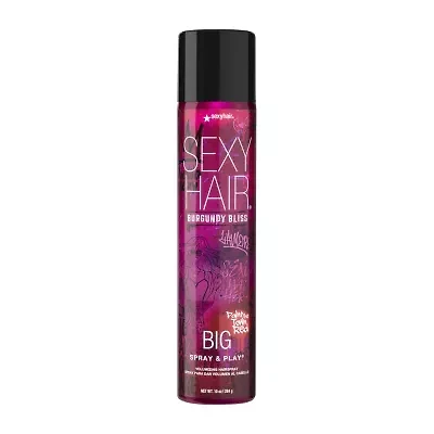 Sexy Hair Spray & Play Limited Edition-Burgundy Bliss Hair Spray 10 oz.