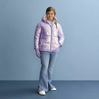 Thereabouts Little & Big Kid Girls Heavyweight Puffer Jacket