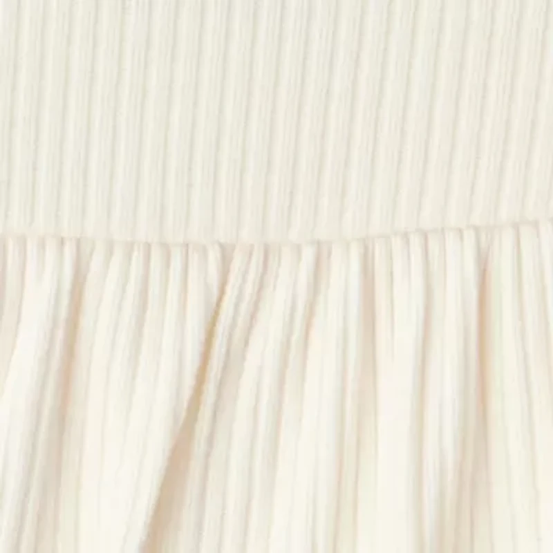 Carter's Baby Girls Round Neck Long Sleeve 3-pc. Bodysuit