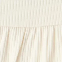 Carter's Baby Girls Round Neck Long Sleeve 3-pc. Bodysuit