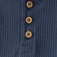 Carter's Baby Boys Round Neck Long Sleeve 3-pc. Bodysuit