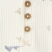 Carter's Baby Boys Round Neck Long Sleeve 3-pc. Bodysuit