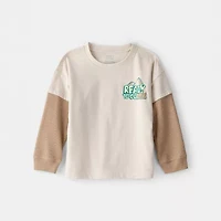 Carter's Toddler Boys Round Neck Long Sleeve T-Shirt
