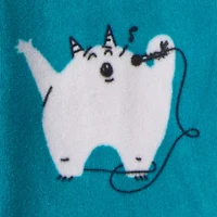 Carter's Toddler Boys Velour Round Neck Long Sleeve 2-pc. Pajama Sets