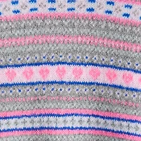 Carter's Little & Big Kid Girls Round Neck Long Sleeve Pullover Sweater