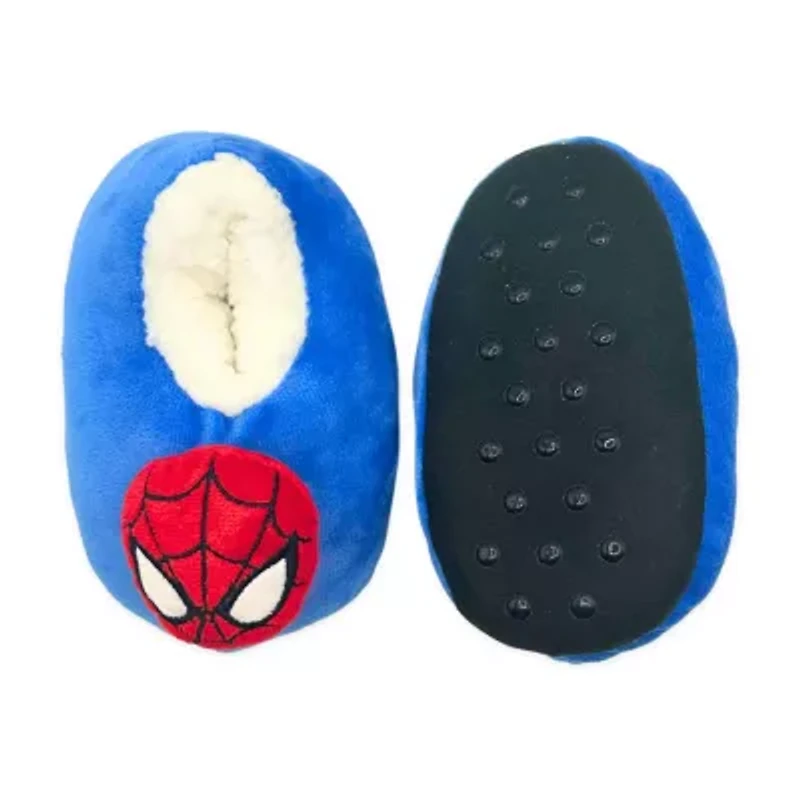 Toddler Boys Spiderman Slip-On Slippers