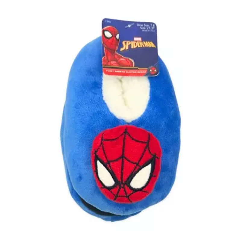 Toddler Boys Spiderman Slip-On Slippers