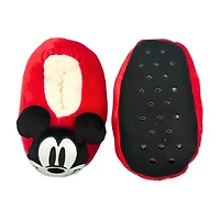 Toddler Boys Mickey Mouse Slip-On Slippers