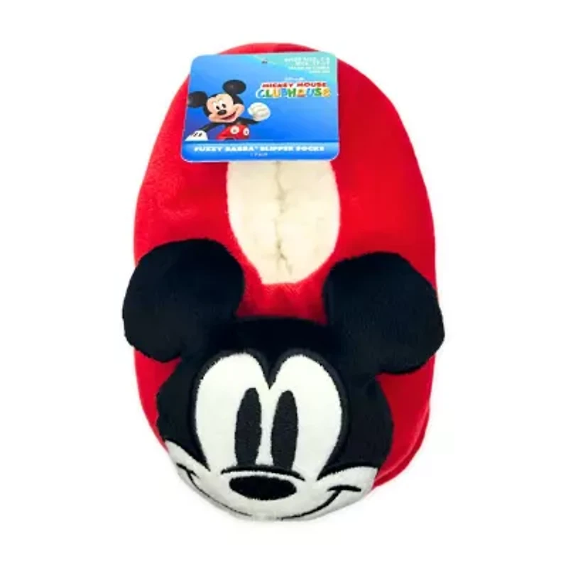 Toddler Boys Mickey Mouse Slip-On Slippers