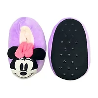 Toddler Girls Minnie Mouse Slip-On Slippers