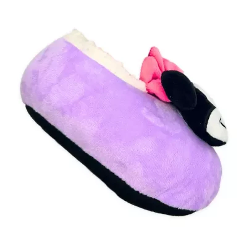 Toddler Girls Minnie Mouse Slip-On Slippers