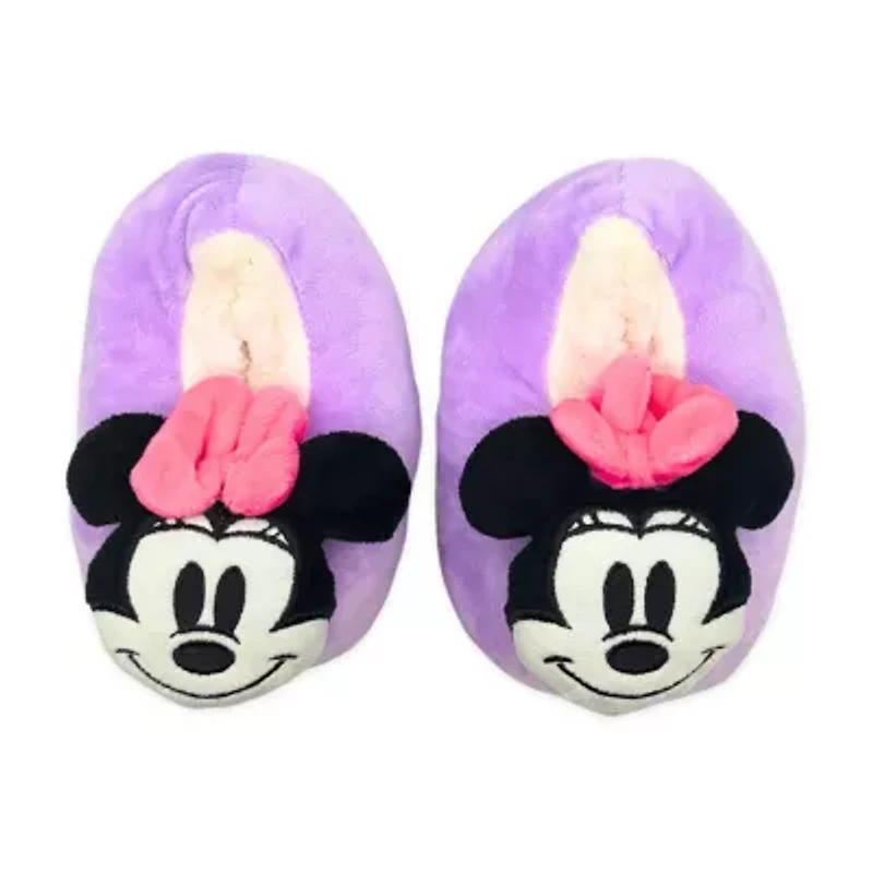 Toddler Girls Minnie Mouse Slip-On Slippers