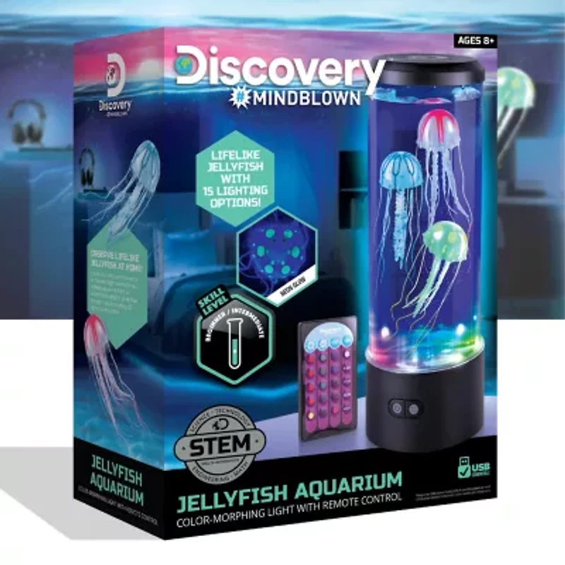 Discovery™ #Mindblown Jellyfish Aquarium Lamp