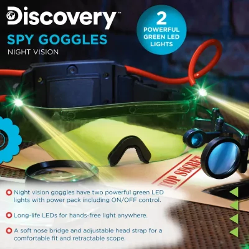 Discovery™ Night Vision Spy Goggles