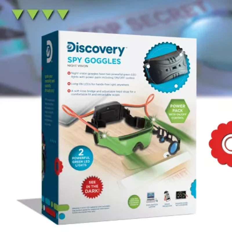 Discovery™ Night Vision Spy Goggles