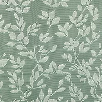 Sun Zero Estelle Foliage Back Tab 100% Blackout Set of 2 Curtain Panel