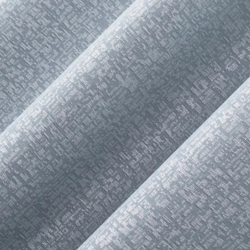Sun Zero Serenity Abstract Magnetic Grommet Top 100% Blackout Set of 2 Curtain Panel