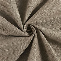 Sun Zero Presley Herringbone Magnetic Rod Pocket 100% Blackout Set of 2 Curtain Panel