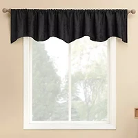 Sun Zero Bronte Floral Rod Pocket Valance