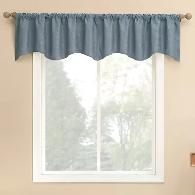 Sun Zero Bronte Floral Rod Pocket Valance