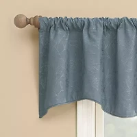 Sun Zero Bronte Floral Rod Pocket Valance