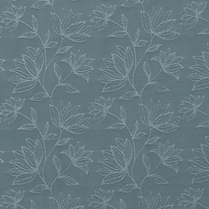 Sun Zero Bronte Floral Rod Pocket Valance