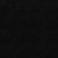 Sun Zero Bronte Floral Rod Pocket 100% Blackout Single Curtain Panel