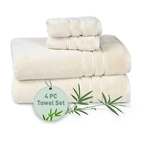Trident Cotton And Viscose From Bamboo 4-pc. Bath Towel Set