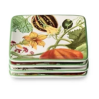 Certified International Harvest Fields 4-pc. Ceramic Appetizer Plate