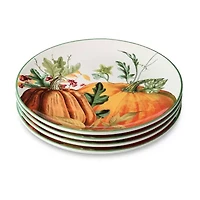 Certified International Harvest Fields 4-pc. Ceramic Dinner Plate