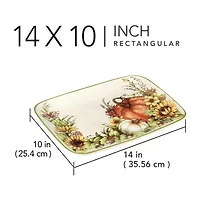 Certified International Autumn Breeze Serving Platter