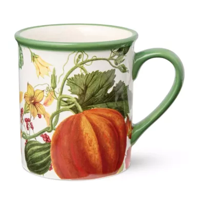 Certified International Harvest Fields 4-pc. Holiday Coffee Mug