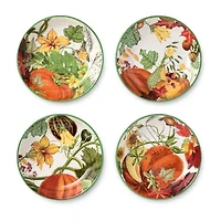 Certified International Harvest Fields 4-pc. Ceramic Soup Bowl