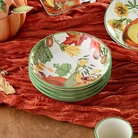 Certified International Harvest Fields 4-pc. Ceramic Soup Bowl