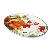 Certified International Harvest Fields Ceramic Serving Platter