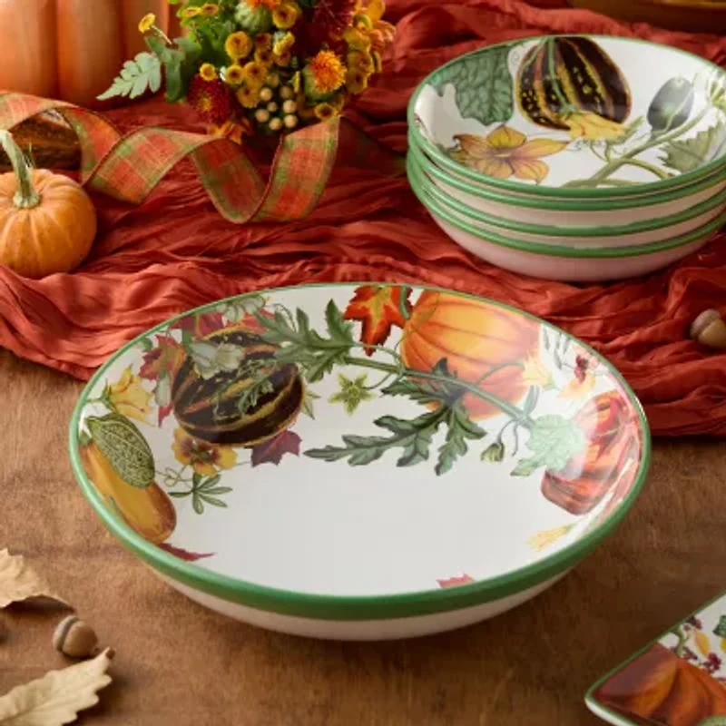 Certified International Harvest Fields Ceramic Serving Bowl