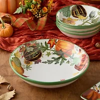 Certified International Harvest Fields Ceramic Serving Bowl