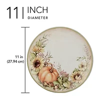Certified International Autumn Breeze 4-pc. Earthenware Dinner Plate